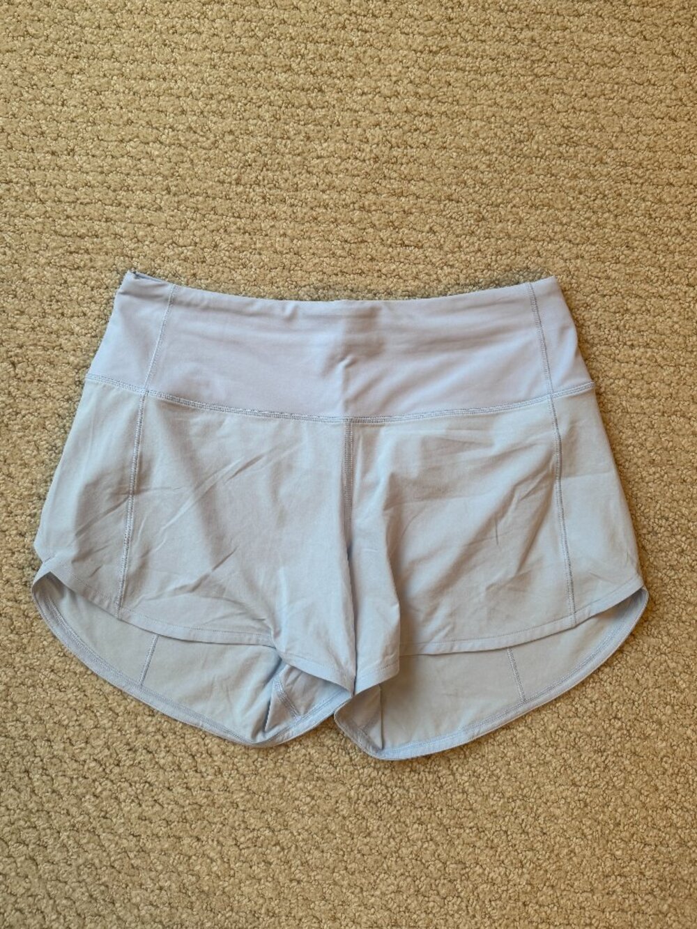 Lululemon Women's Periwinkle Speed Up Shorts -- Size 6